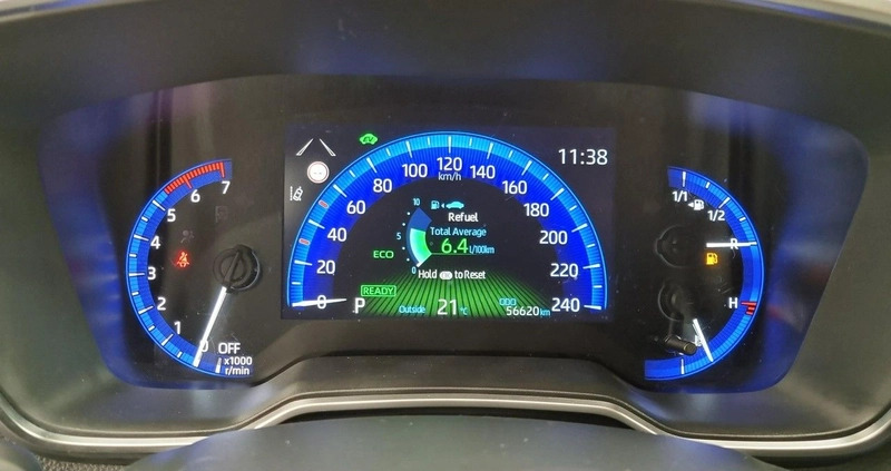 Toyota Corolla cena 89900 przebieg: 56618, rok produkcji 2022 z Leszno małe 301